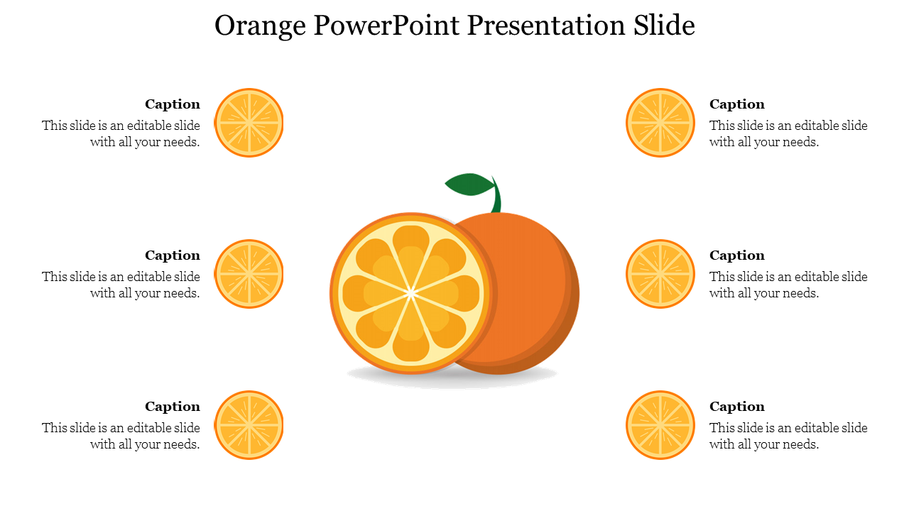 Orange PowerPoint Presentation Slide